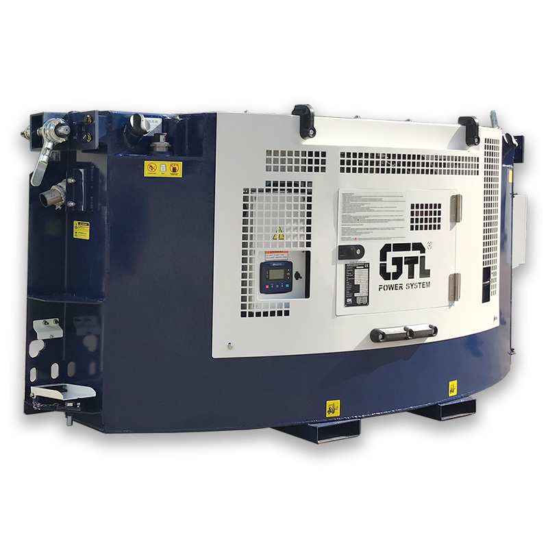 Klip Gtl 15kw pada Reefer Generator dengan Enjin Yanmar Reefer Container Generator
